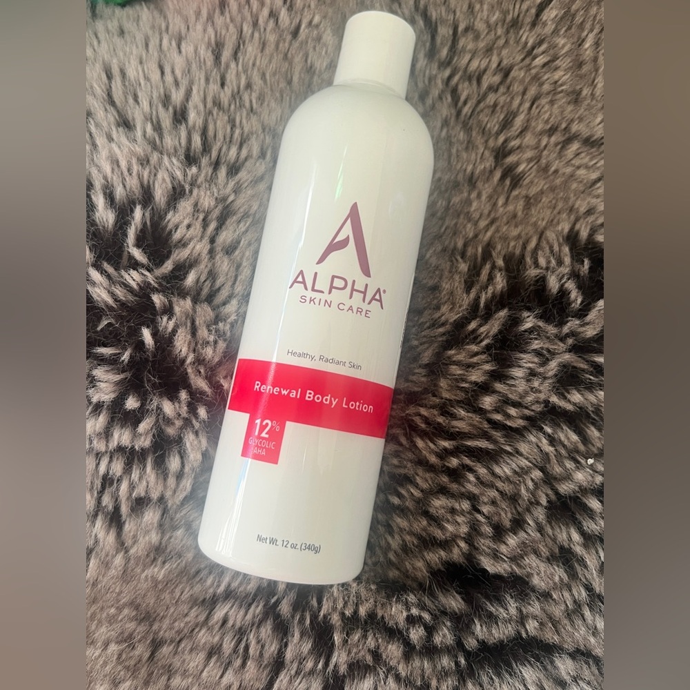 Alpha Skin Care Renewal Body Lotion, 12% Glycolic AHA, 12oz